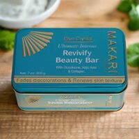 Makari cristal bleu savon reparateur avec glutathion 200grs