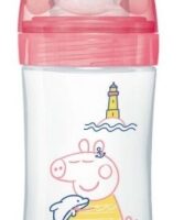 Biberon en plastique 270 ml dbd rose 119003