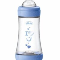 Biberon SIL Lento Perf Chicco Bleu 2M+