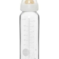 Biberon en verre blanc 240 ml