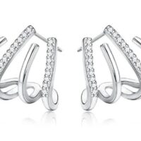 Boucle d'oreille nyu.nyu 925 silver post