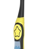 Brosse à dent enfant Extra souple noir jaune