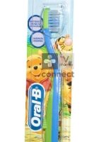 Brosse à dent enfant Oral B bleue vert 2-4 ans