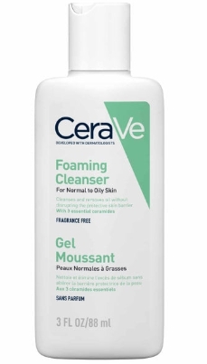 Cerave Gel moussant nettoy Fl/88 ml