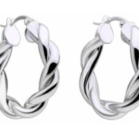 Boucle d'oreille Ai Ni Mei 925