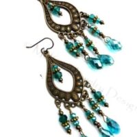 Boucle d'oreille Liang Dian Xiu nickel free